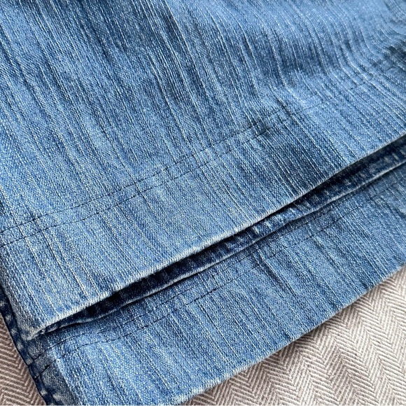 Bica Cheia Jeans Women's 32 Vintage Y2K Retro Style Blue Denim Flare Wide Leg - Picture 14 of 14